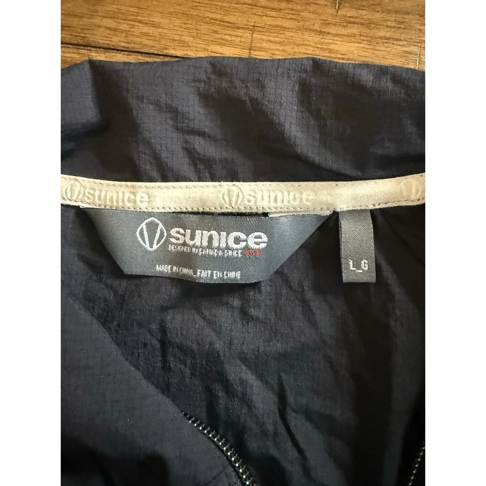 Sunice windbreaker Golf Jacket Firerock Mens Size Large‎